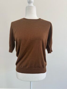 J Crew short sleeve, lightweight sweater